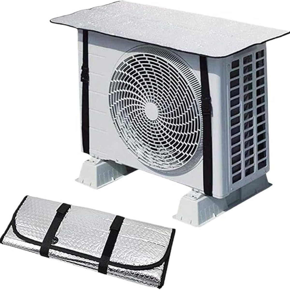 Heavy Duty AC Outdoor Cover – Waterproof, Sun & Dust Protection (1–1.5 Ton)