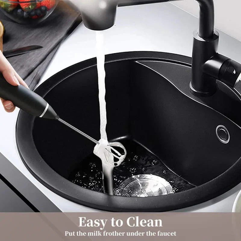 Automatic 2 in 1 USB Rechargeable Coffee Beater