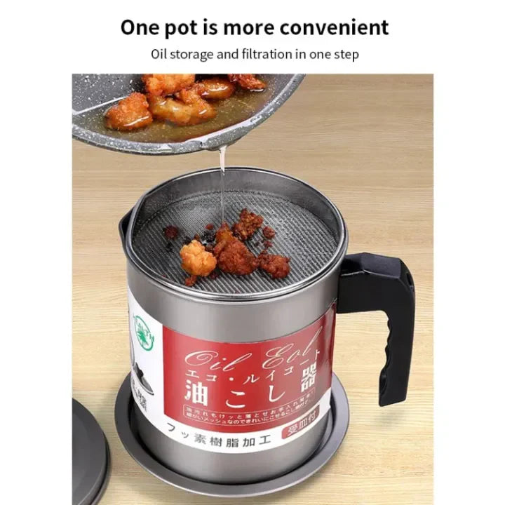 Fryer Oil Storage & Filter Pot