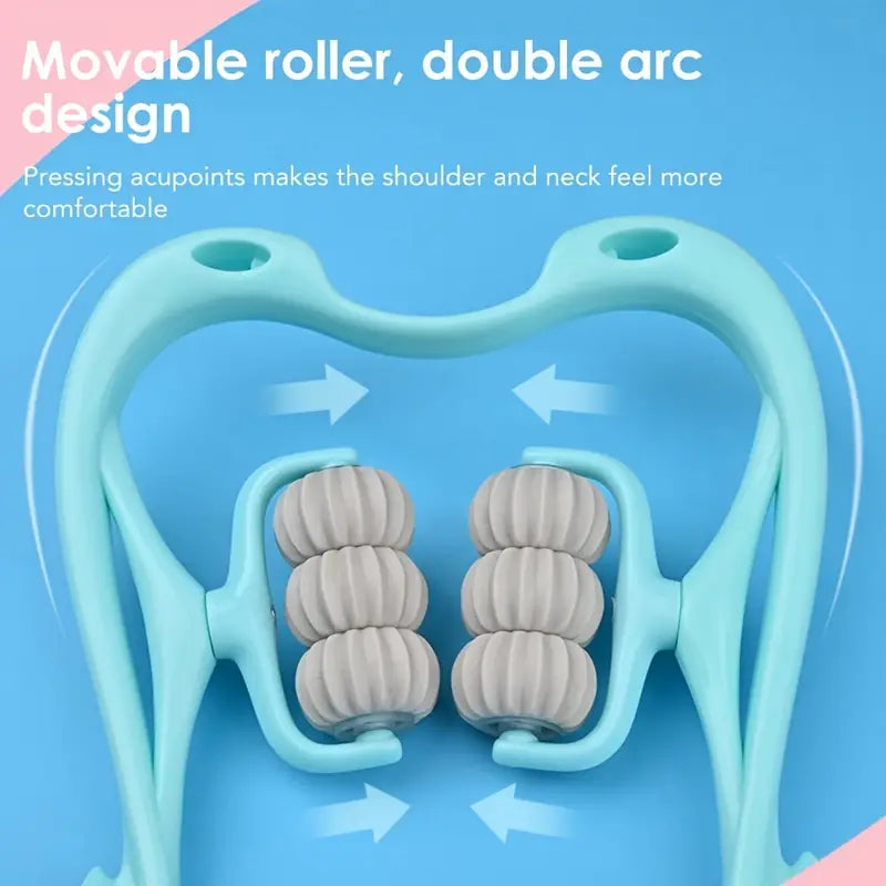 6 Wheel Pressure Point Neck & Body Massager