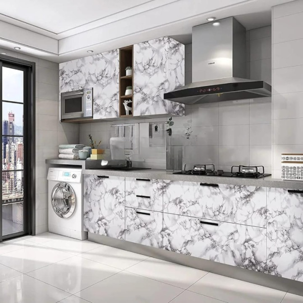 Self Adhesive Marble Wallpaper Sheet | 2 x 6.5 Feet