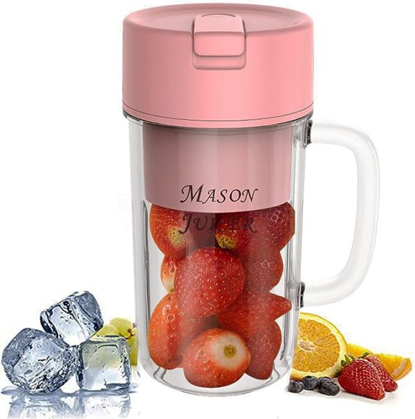 Portable Juicer Blender & Smoothie Maker With Built in Straw