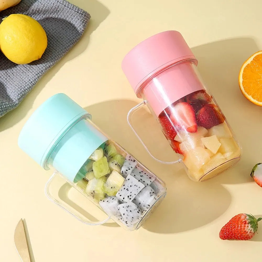 Portable Juicer Blender & Smoothie Maker With Built in Straw