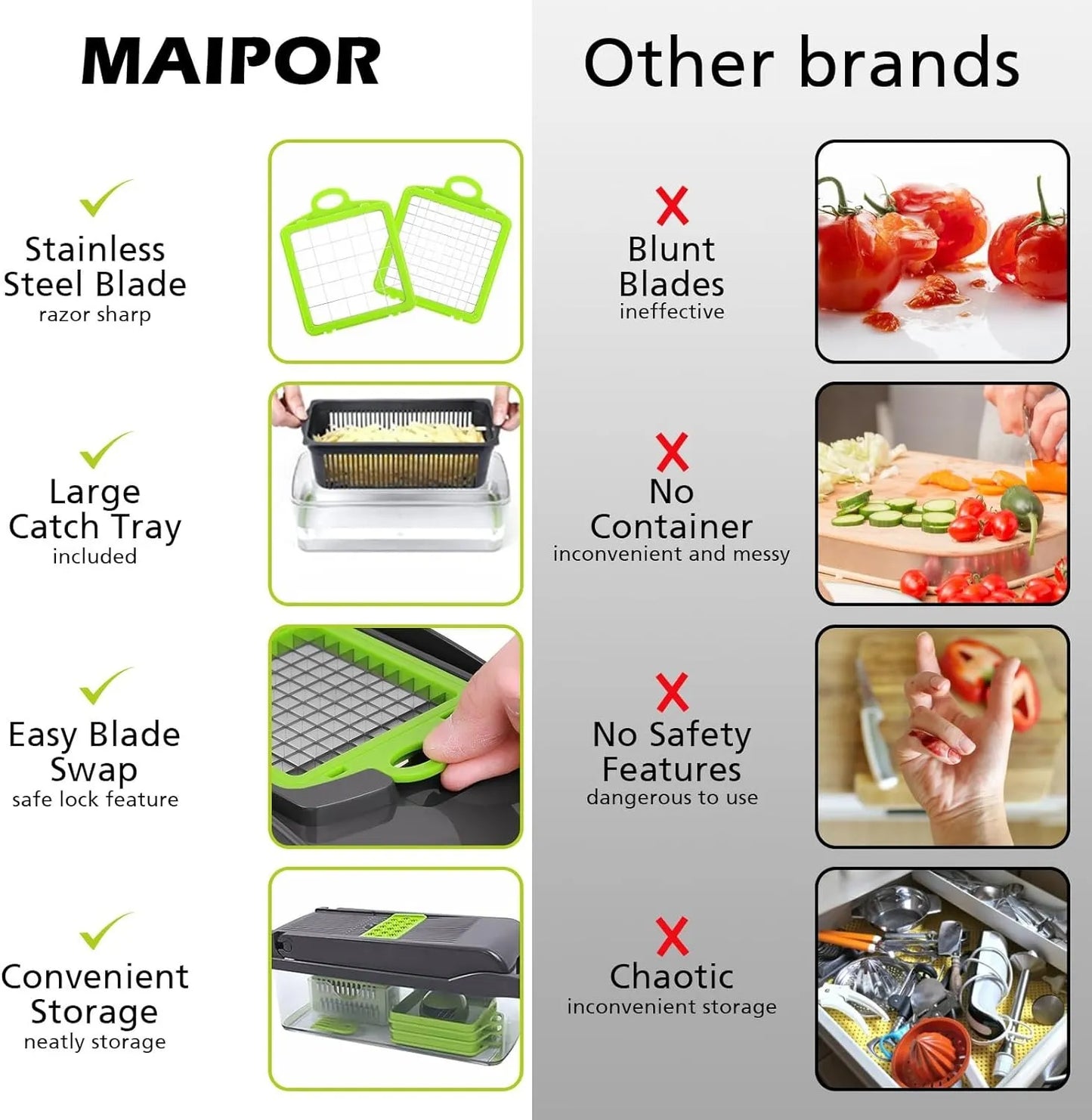 16-in-1 Multifunctional Vegetable Cutter & Slicer