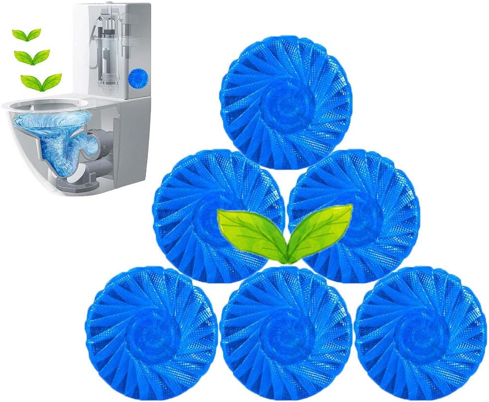 Eco-Friendly Toilet Bowl Cleaner & Deodorizer Tablets (10pcs)