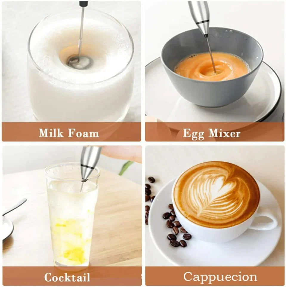 Automatic 2 in 1 USB Rechargeable Coffee Beater