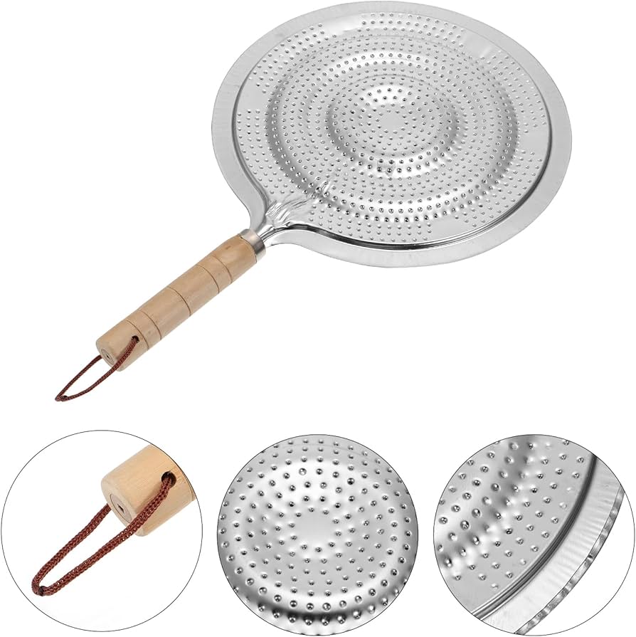 Simmer Ring With Wooden Handle