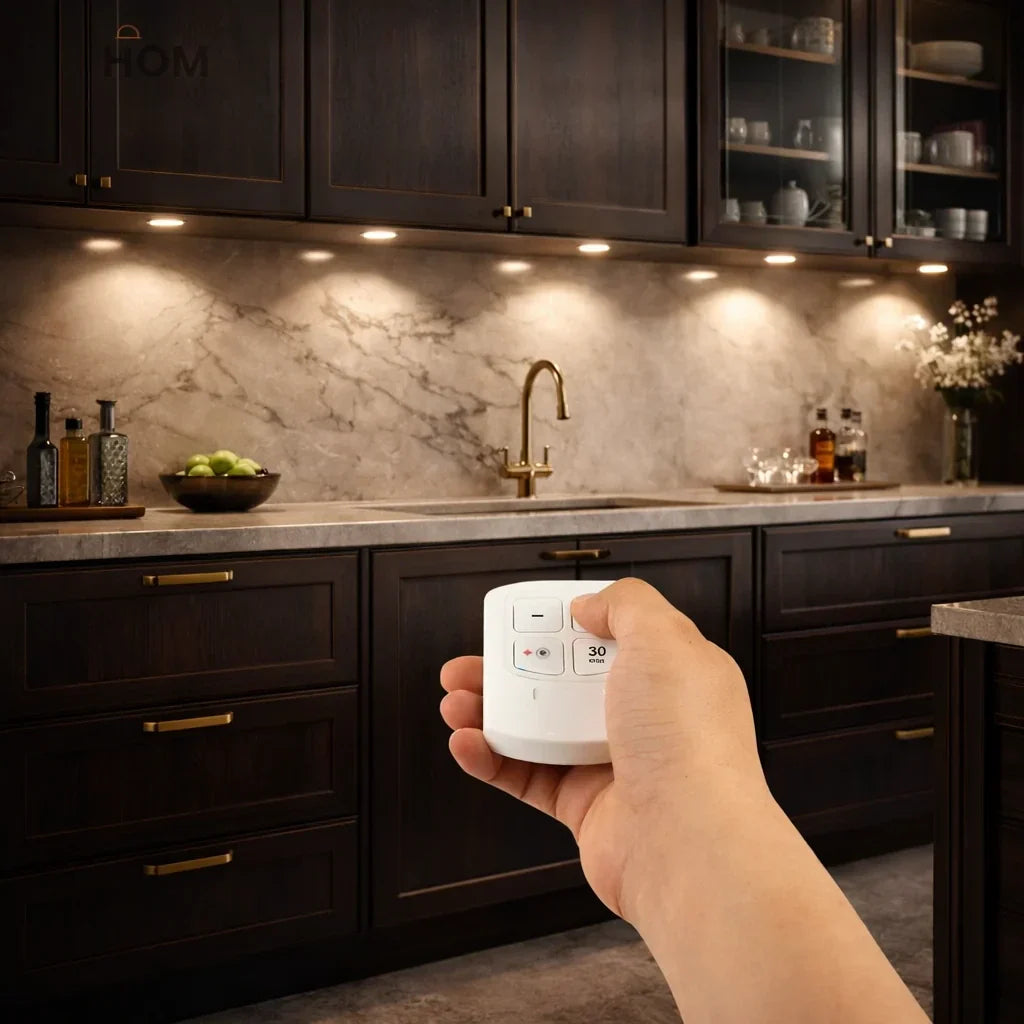 Wireless Tap LED Lights with Remote – Pack of 3 | Cabinet & Closet Lights