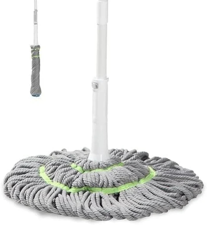 2-in-1 Rotatable Adjustable & Extendable Twist Mop